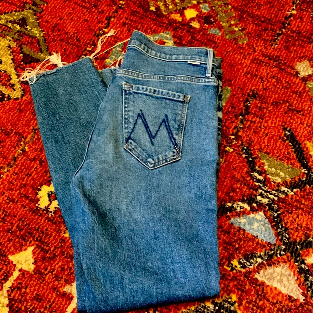 Mother jeans- The Stunner Ankle Fray